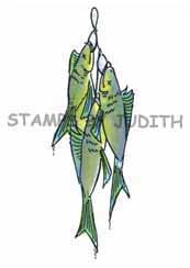 H-135-HK Stringer of Fish